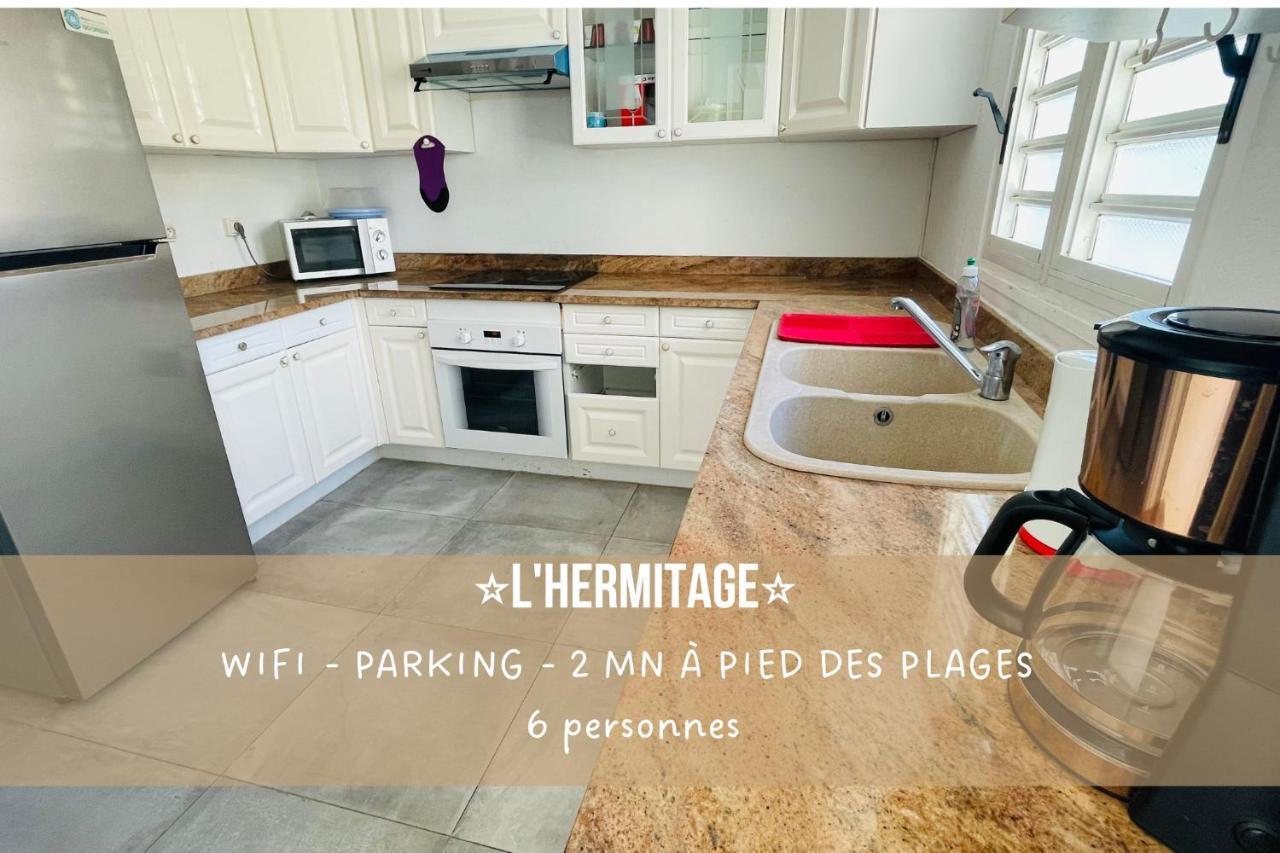 L'Hermitage - Appartement T3 En Bord De Plage Filaos Exterior photo